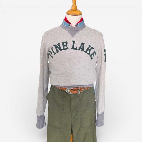 Sweat Polo Ralph Lauren Vintage Pine Lake Double V Neck (XS)