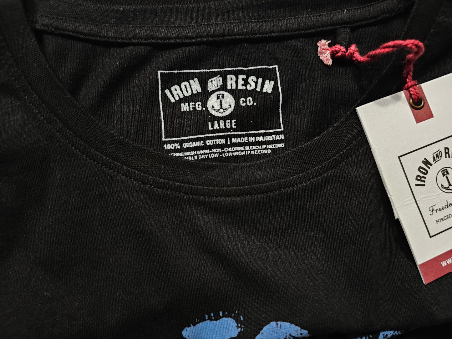 T-shirt Iron & Resin "Not Today Satan" (L)