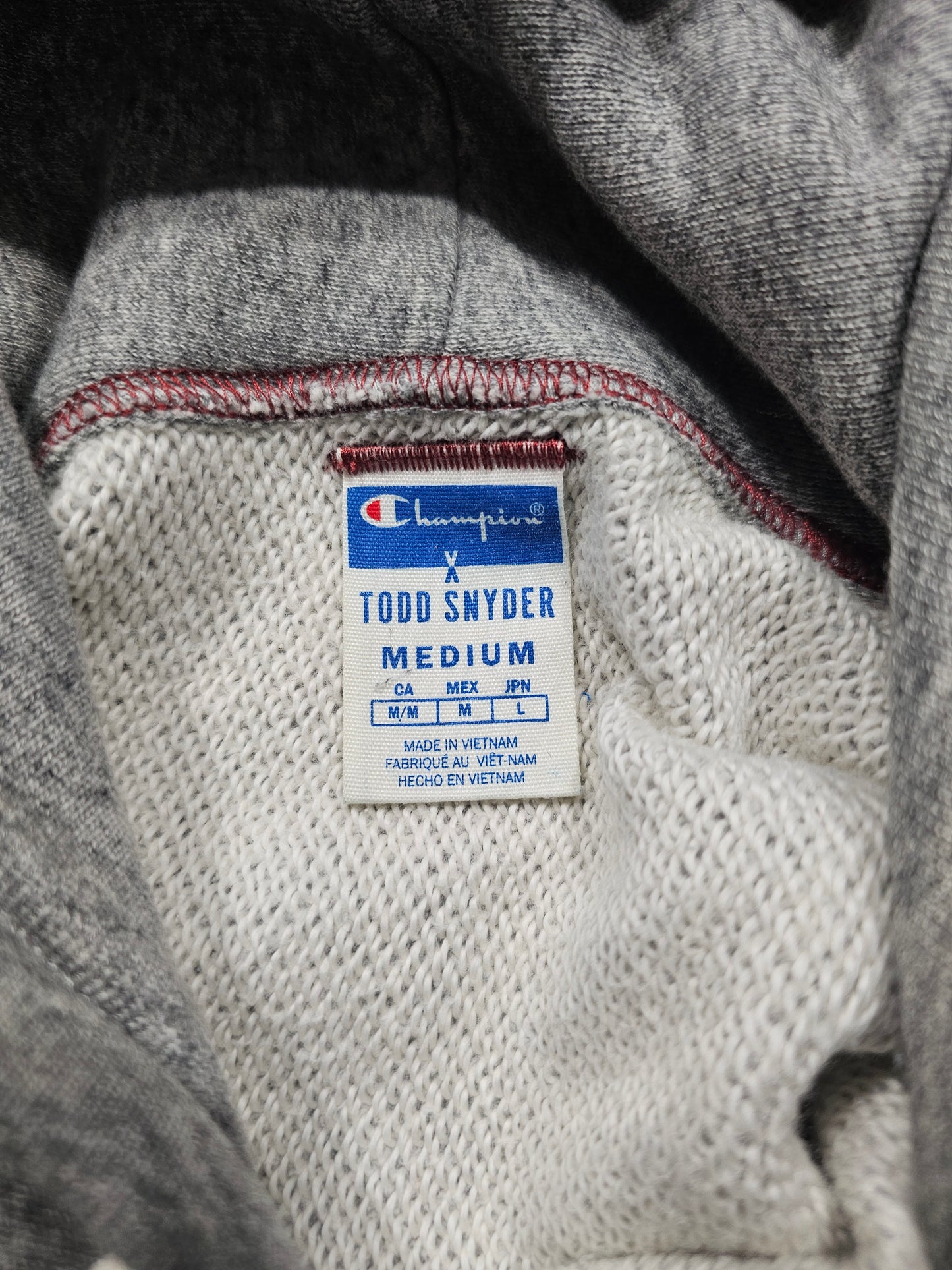 Sweat Hoodie Champion x Todd Snyder x Peanuts Snoopy (M)