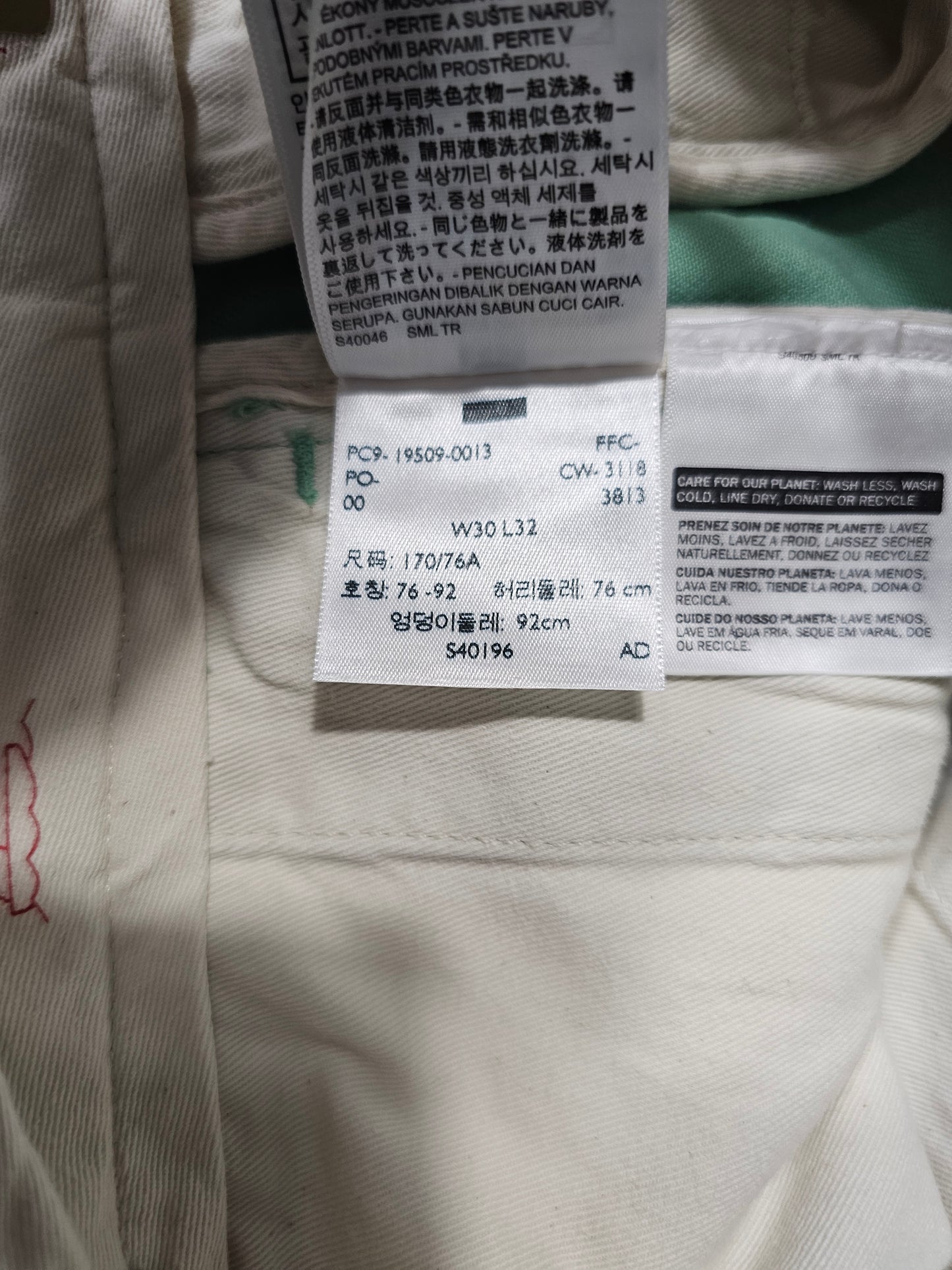 LVC Levi's Vintage Clothing Tab Twills Chino - Big E (W30L32)