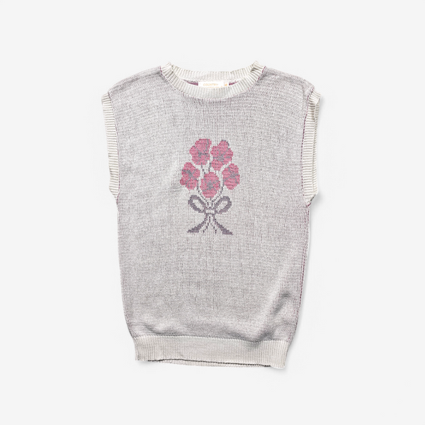 Pull sans manche tricot Pendleton Vintage 80's - Made in USA