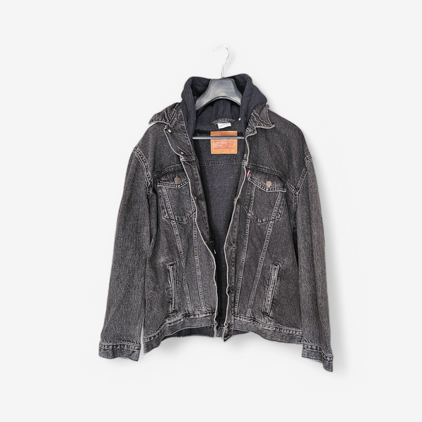 Levi's x Vetements Demna Gvasalia Hooded Oversized Denim Jacket