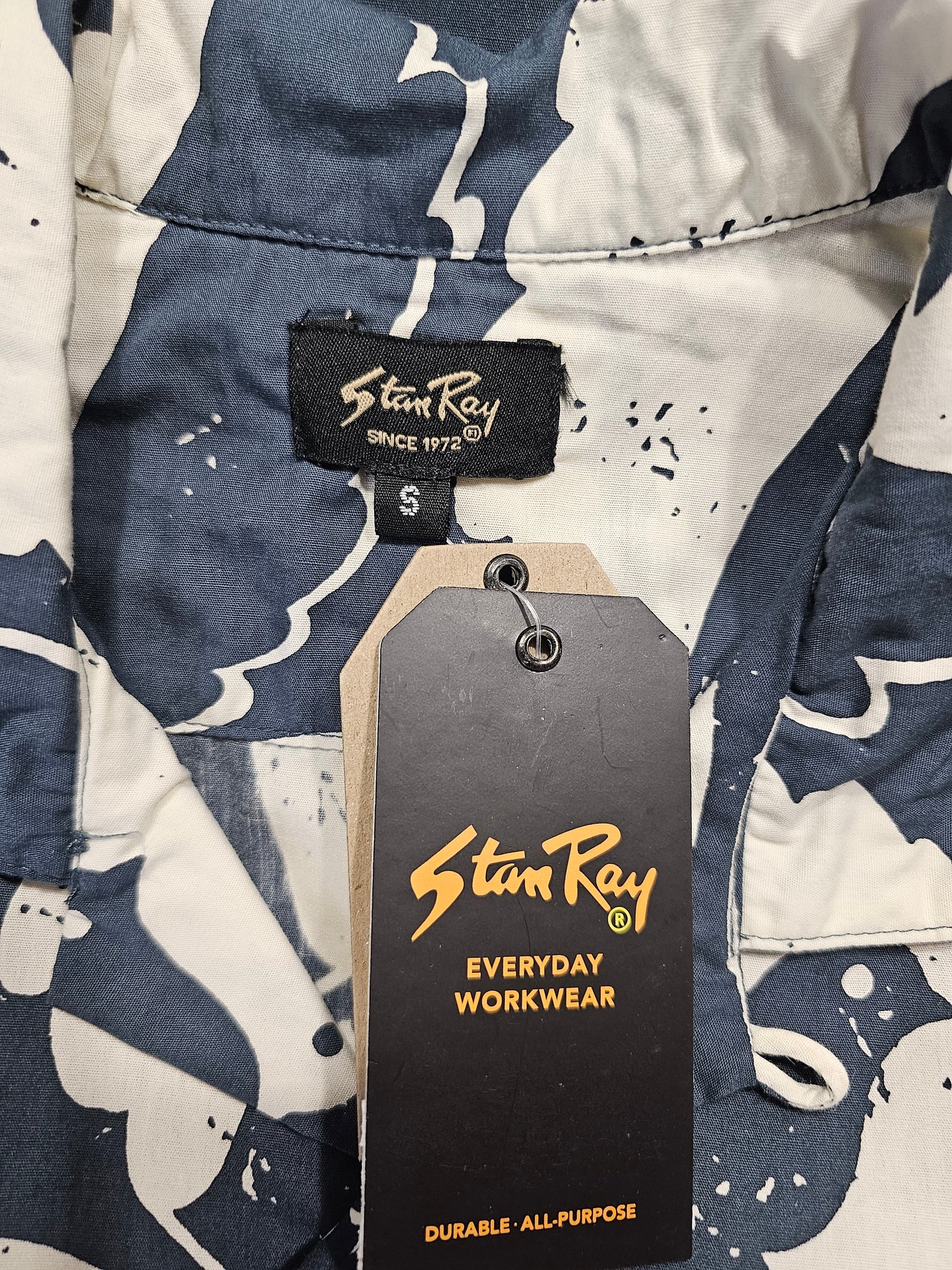 Chemise Stan Ray Tour Short Sleeve Shirt Peace (S)