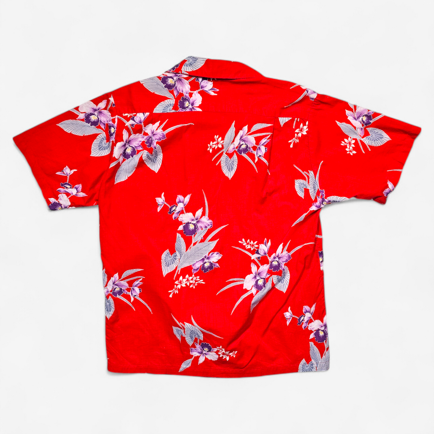 Hawaiian Shirt Vintage 70's Hukilau Fashions - Made in USA Hawaii (S)