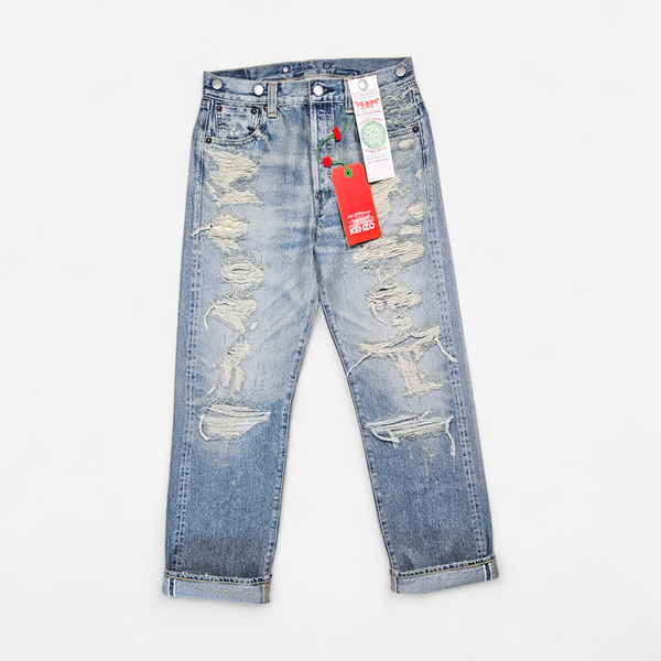 Jean Levi's x Kenzo 1933 501 Distressed - Made in Japan Selvedge