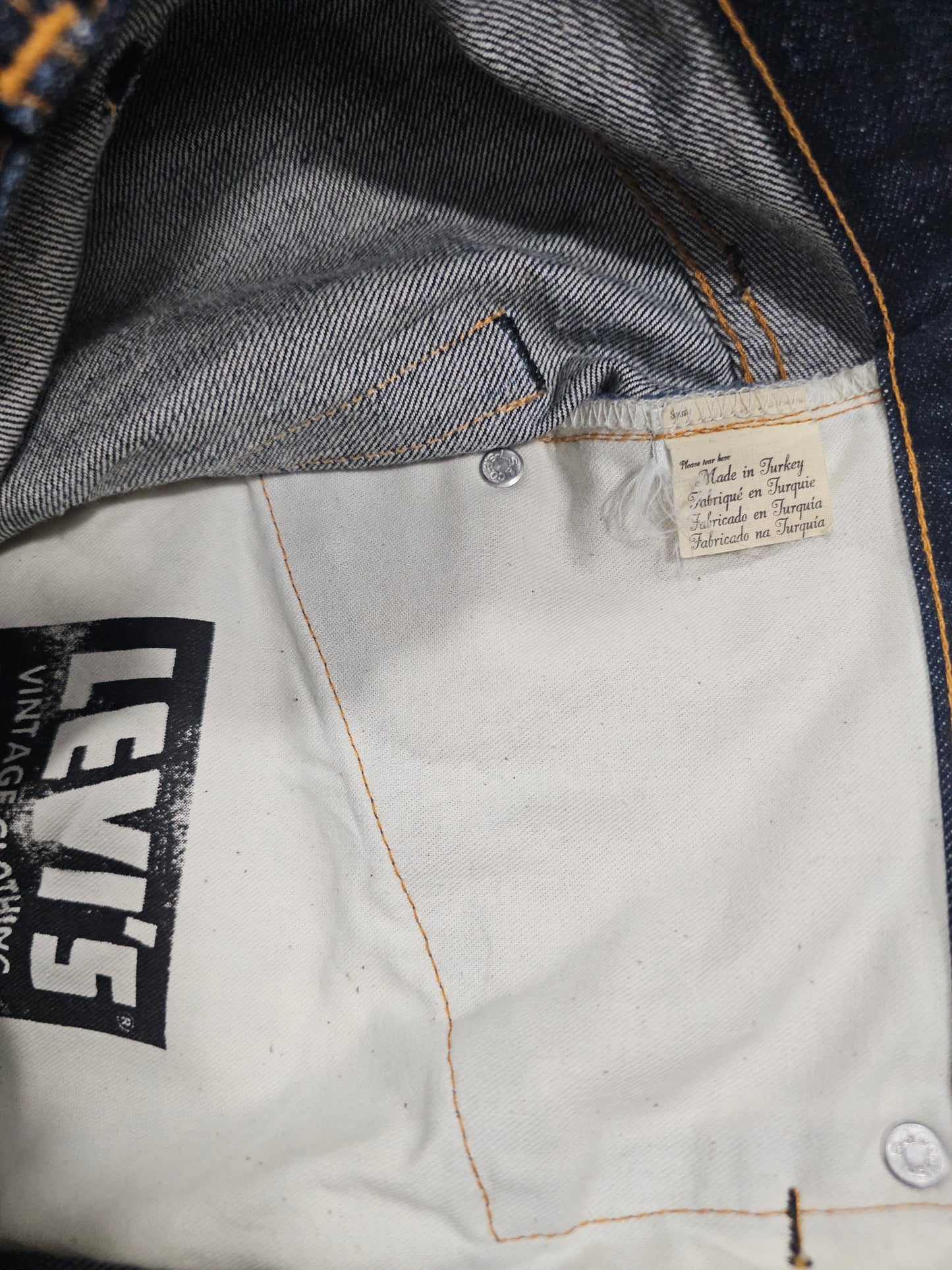 Jean LVC Levi's Vintage Clothing 505 1967 - Selvedge Big E (W36L32)