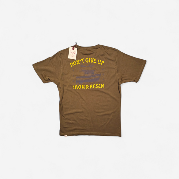 T-shirt Iron & Resin "Don't Give Up" (M)