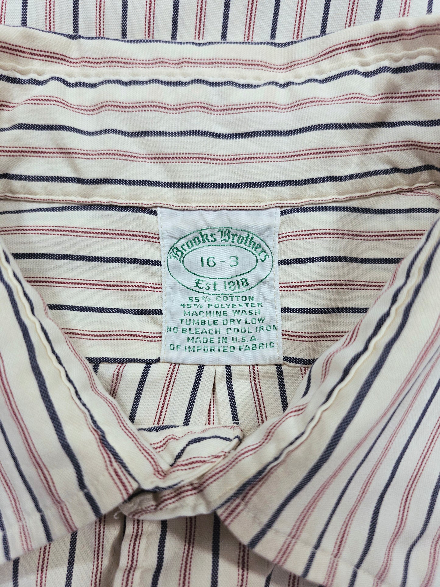 Chemise Rayée Brooks Brothers Vintage 90's - Made in USA (L)