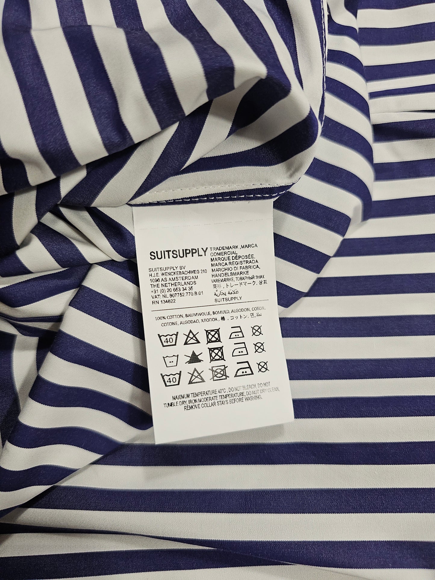 Suitsupply Striped Shirt (M)