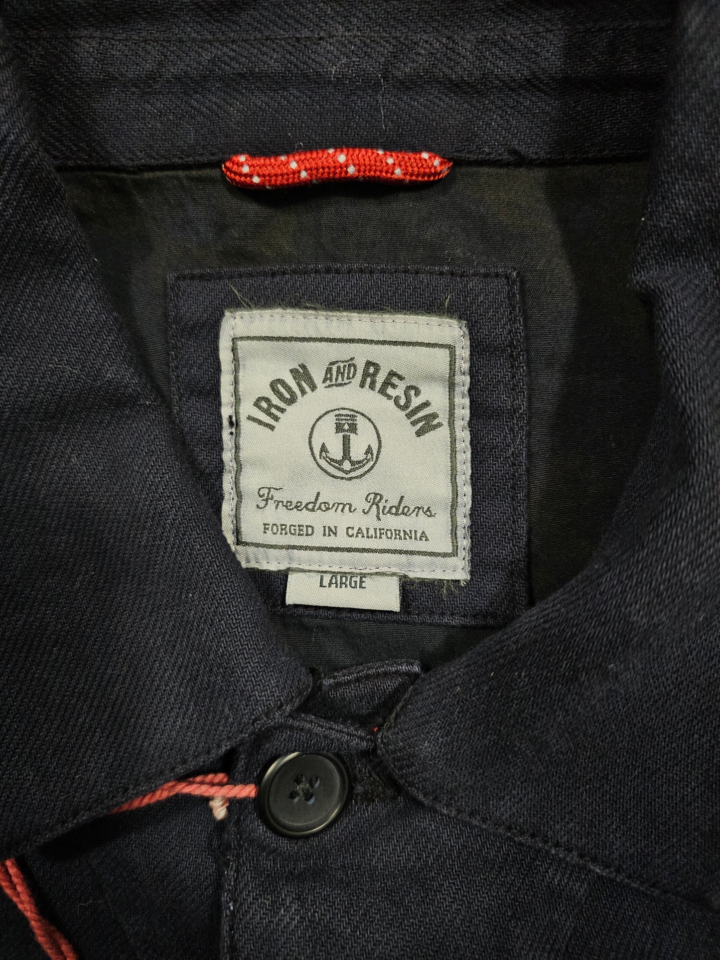 Veste Iron & Resin Revival Shirt Marine (L)