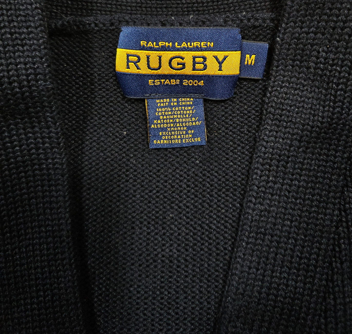 Polo Ralph Lauren Rugby Letterman Varsity Cardigan (M)