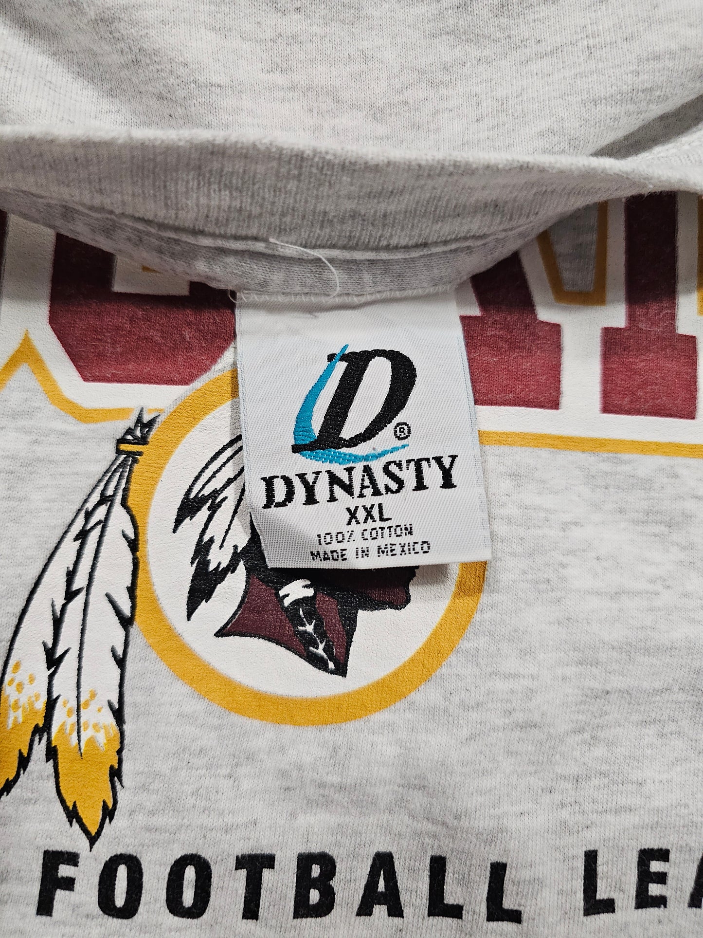 T-shirt Vintage 90's Washington Redskins NFL (XXL)
