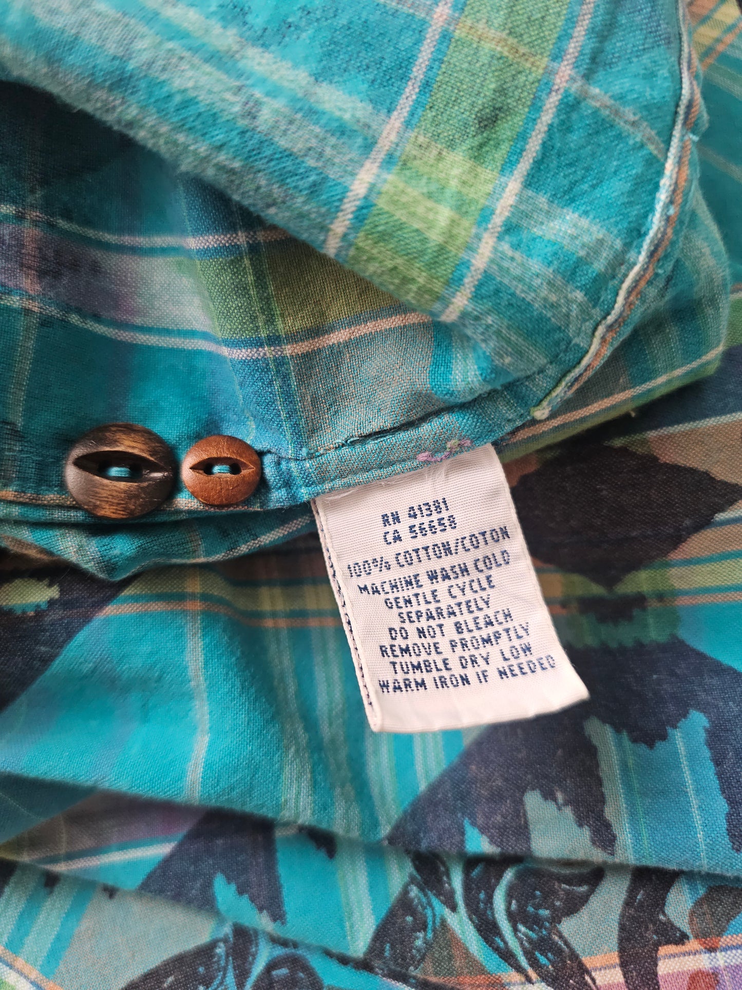 Chemise Polo Ralph Lauren Aztec Camp Collar (S)