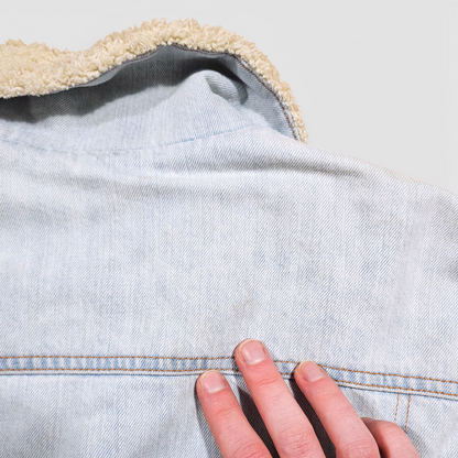 Veste LVC Levi's Vintage Clothing Sherpa Trucker Jacket - Made in USA (M)