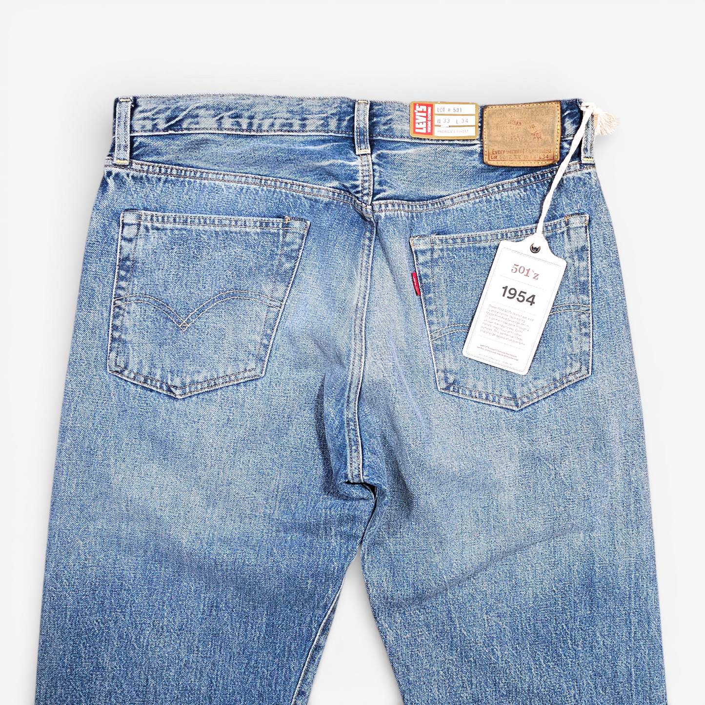 Jean LVC Levi's Vintage Clothing 501 1954 - Big E Selvedge (W33L34)