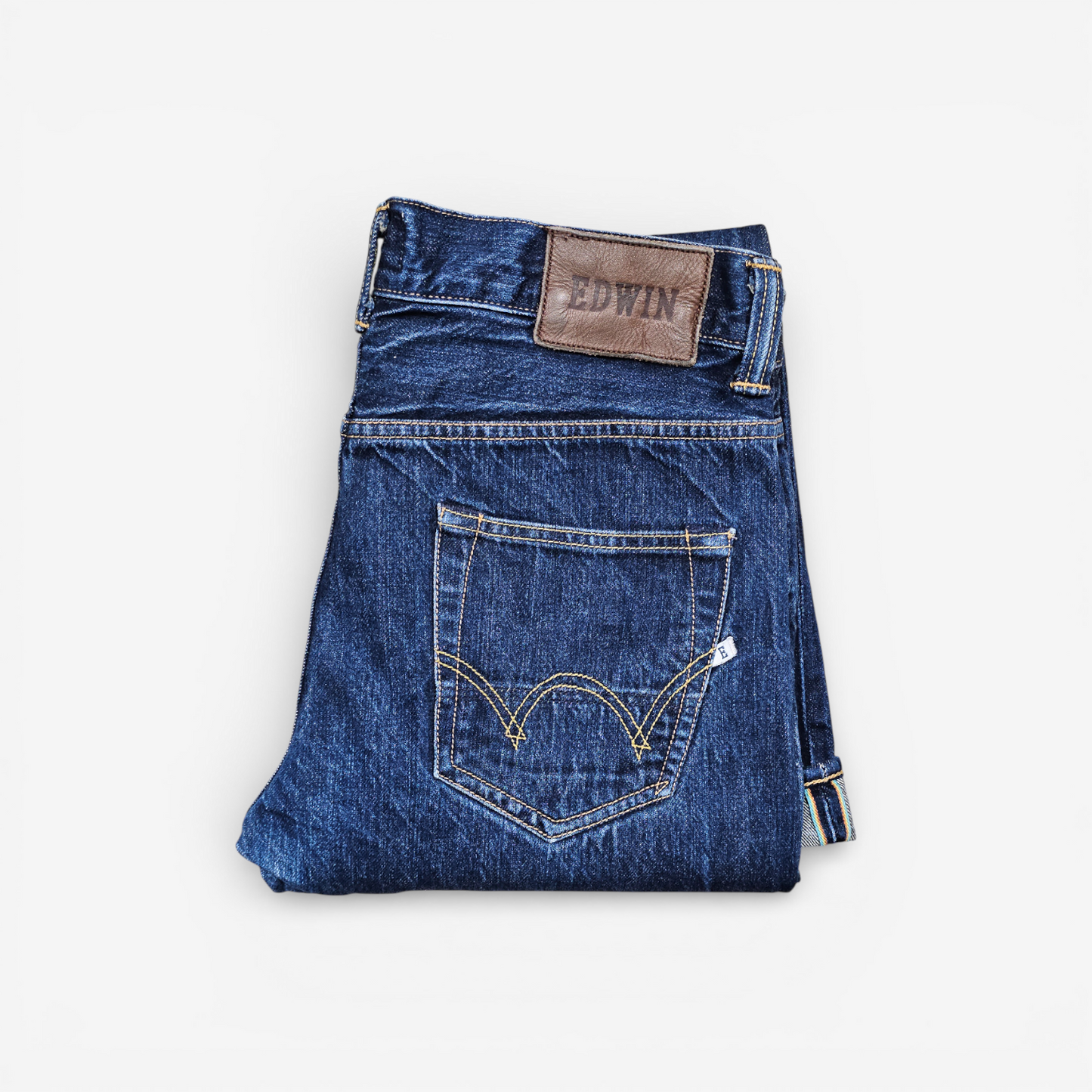 Jean Edwin ED-80 Japanese Denim - Rainbow Selvedge