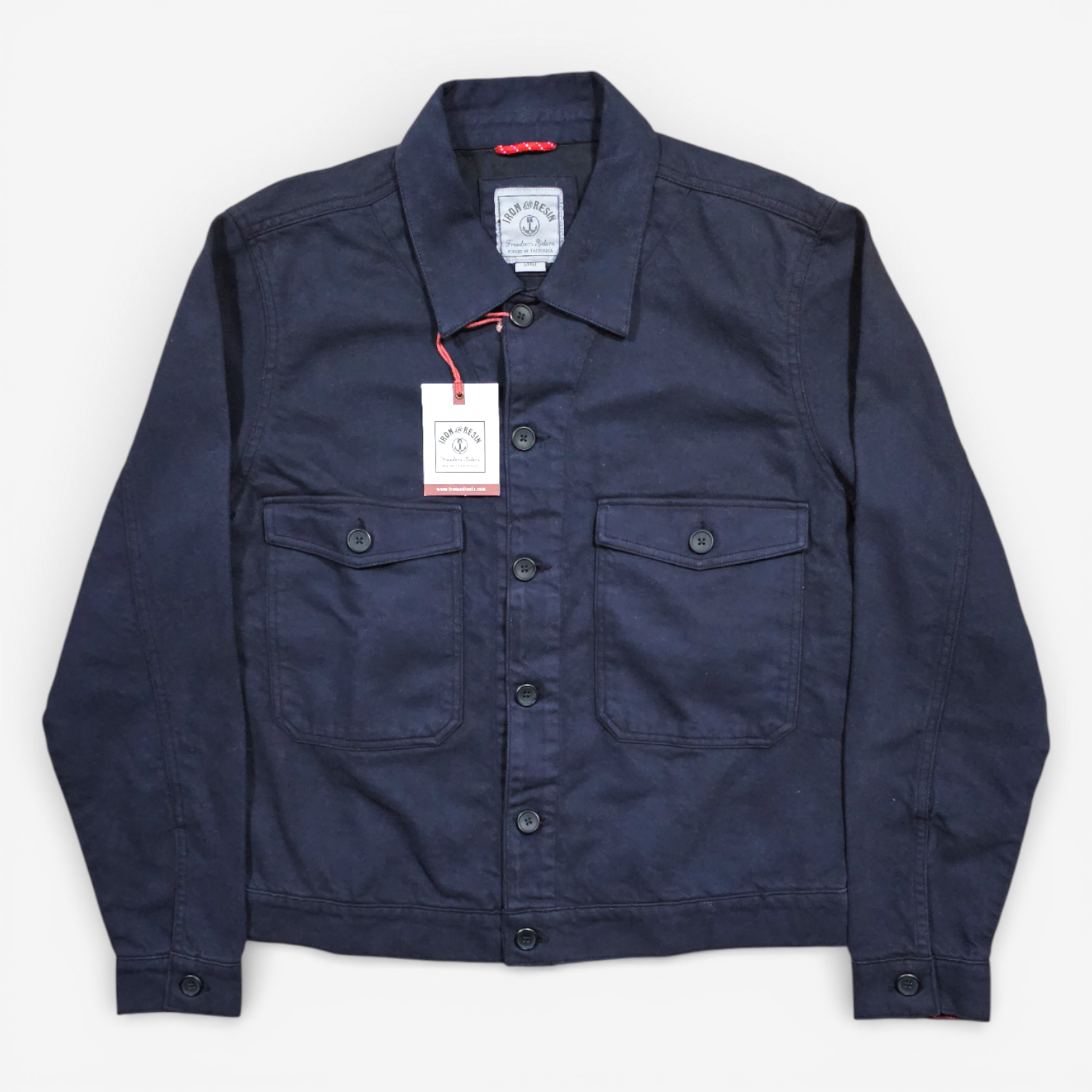 Veste Iron & Resin Revival Shirt Marine