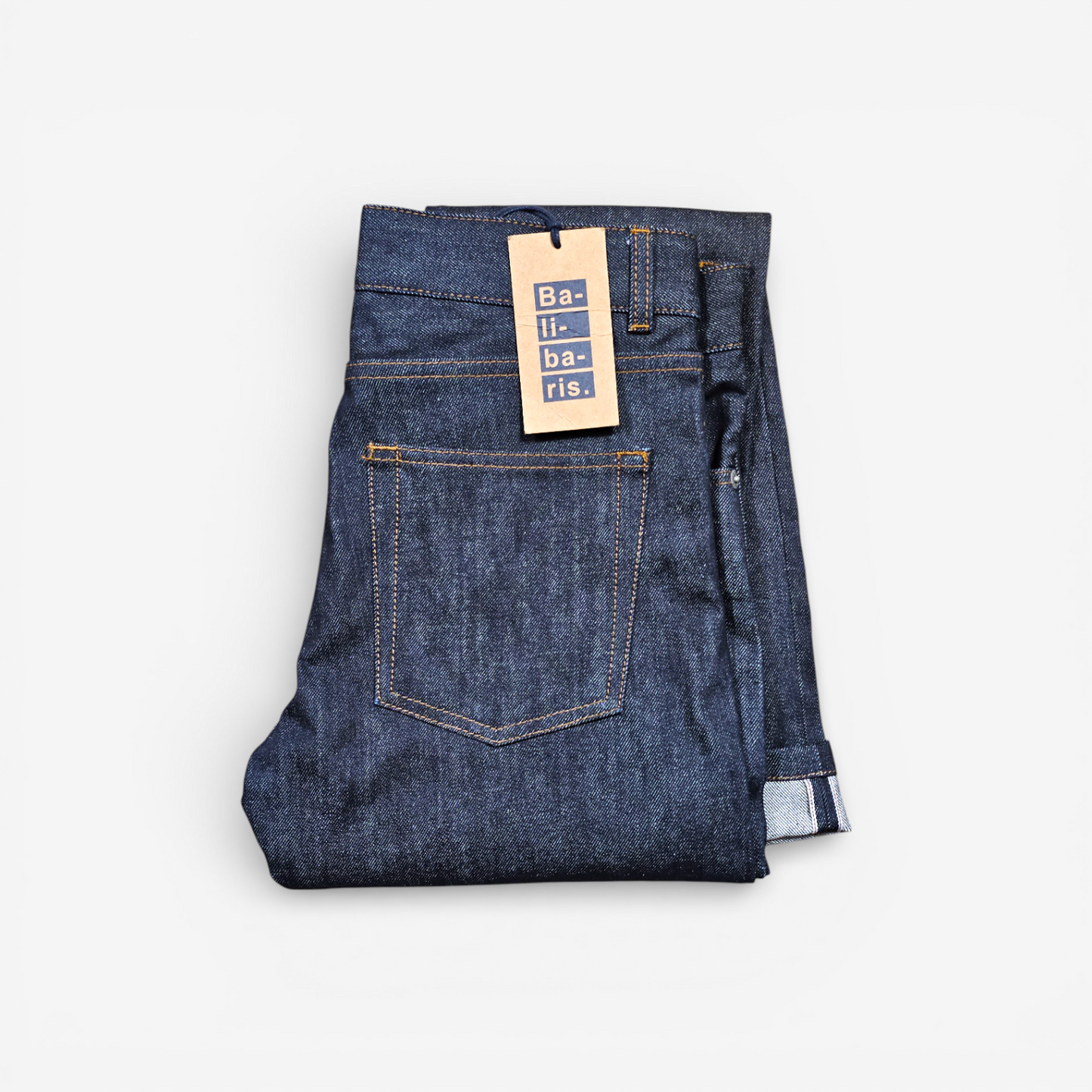 Jean Balibaris Brut Nouveau Droit - Selvedge