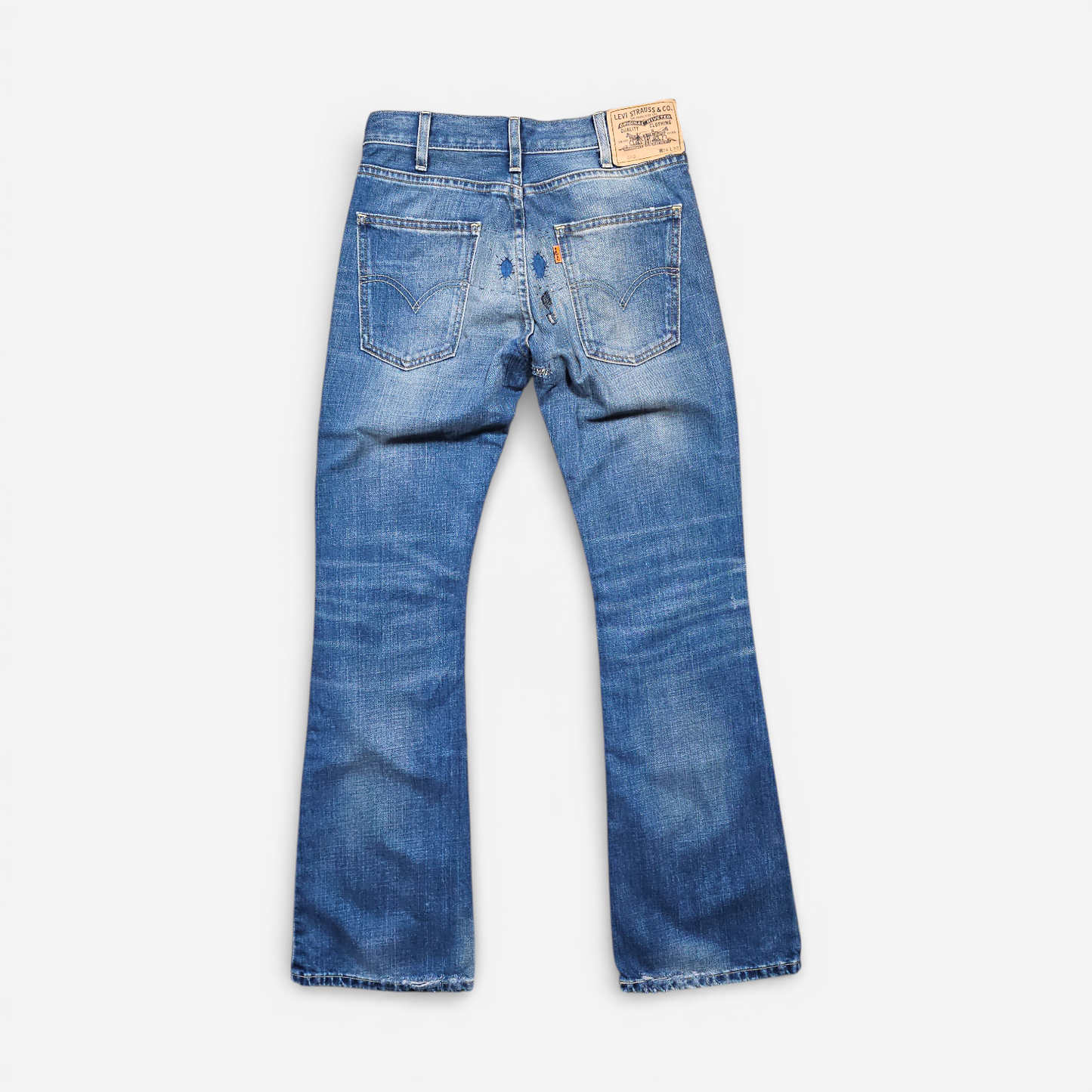 Jean LVC Levi's Vintage Clothing 646 60's Flare - Big E Orange Tab 