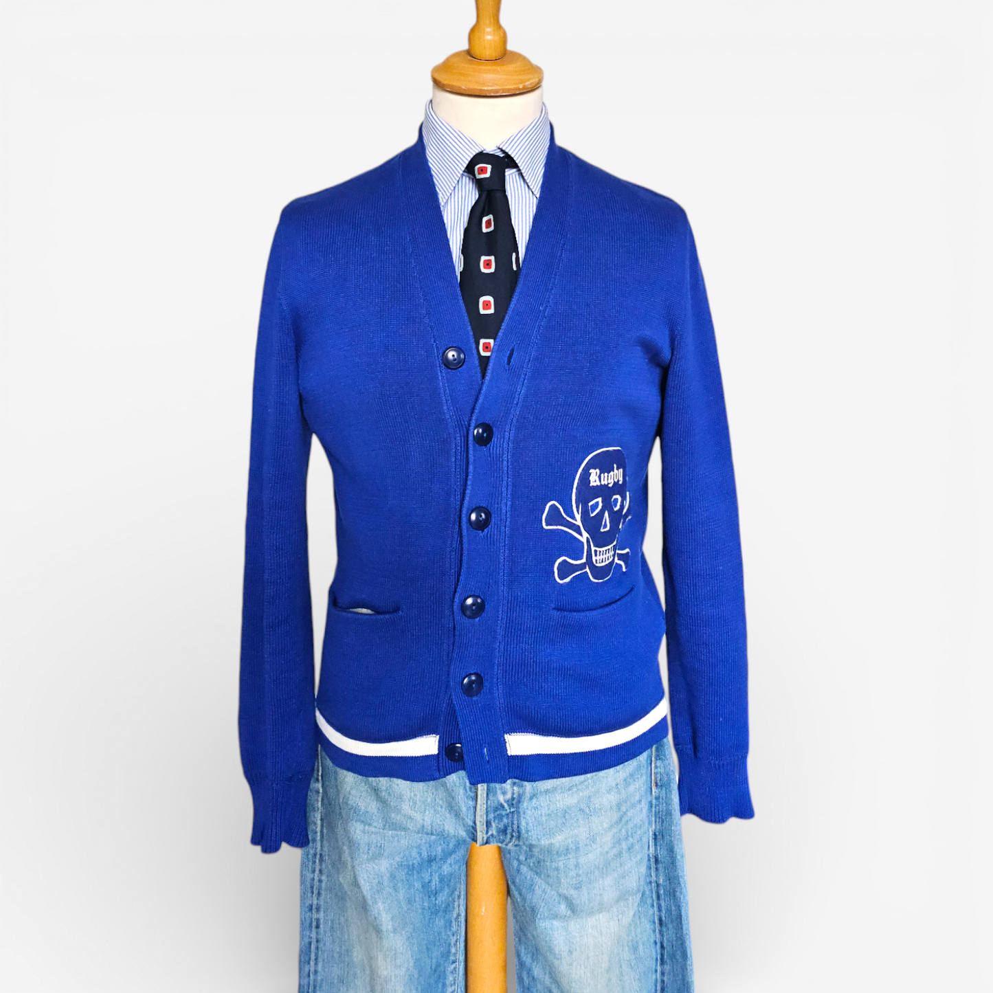 Polo Ralph Lauren Rugby Letterman Varsity Cardigan (S)