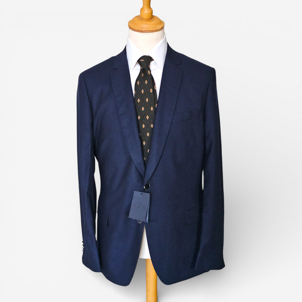 Blazer De Fursac 100% Cachemire Marine