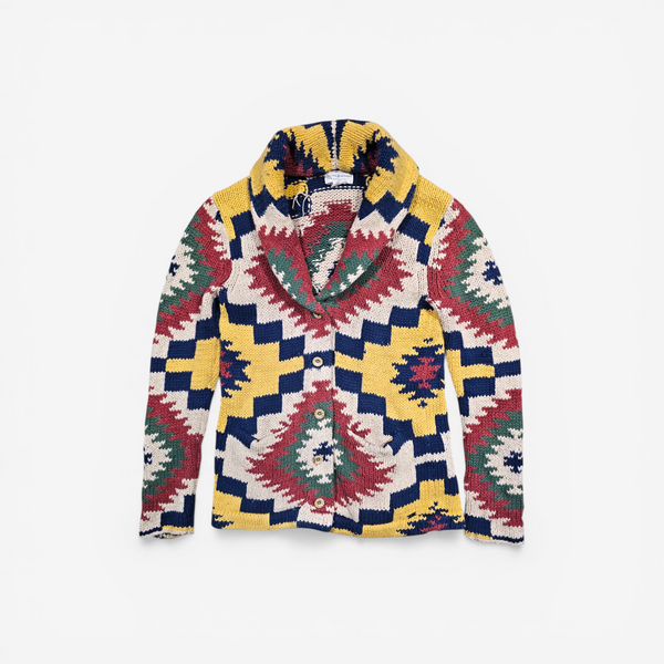 Polo Ralph Lauren Aztec Navajo Shawl Collar Cardigan (M)