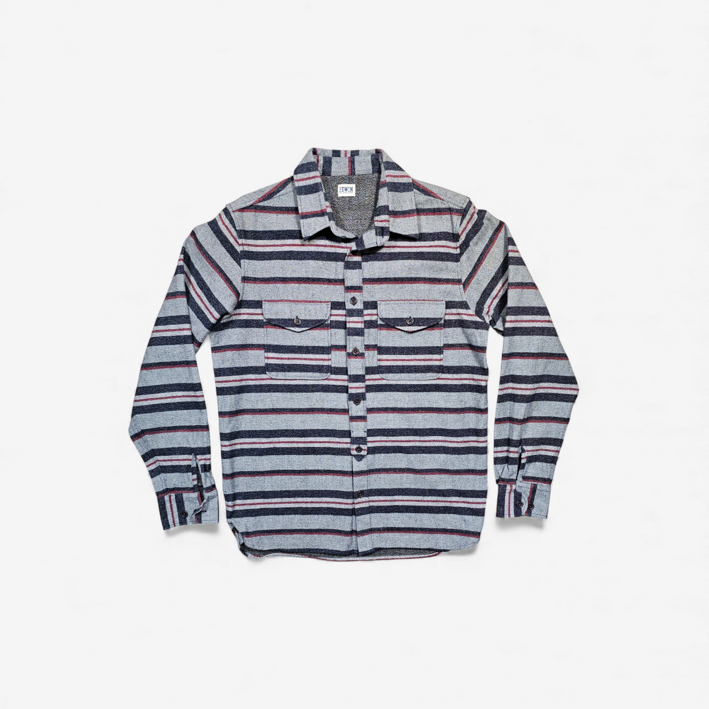 Edwin Heavy Shirt / Overshirt Striped