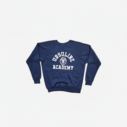 Sweat Vintage Champion 80's Universitaire Ursuline Academy - Made in USA