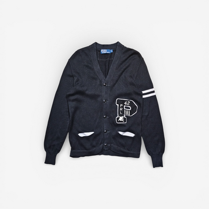 Polo Ralph Lauren Cotton Letterman Varsity Cardigan