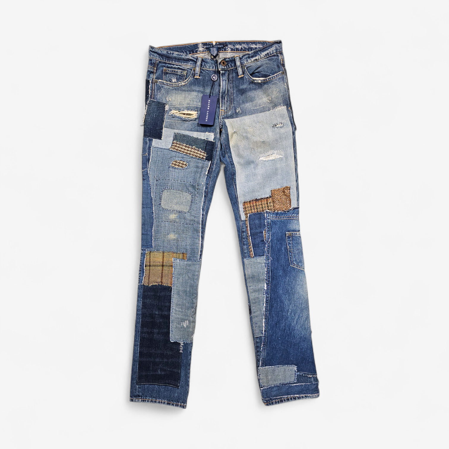 Jean Ralph Lauren Vintage Patchwork