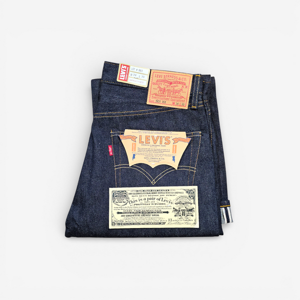 Jean LVC Levi's Vintage Clothing 501 1955 Shrink-to-Fit - Big E Selvedge