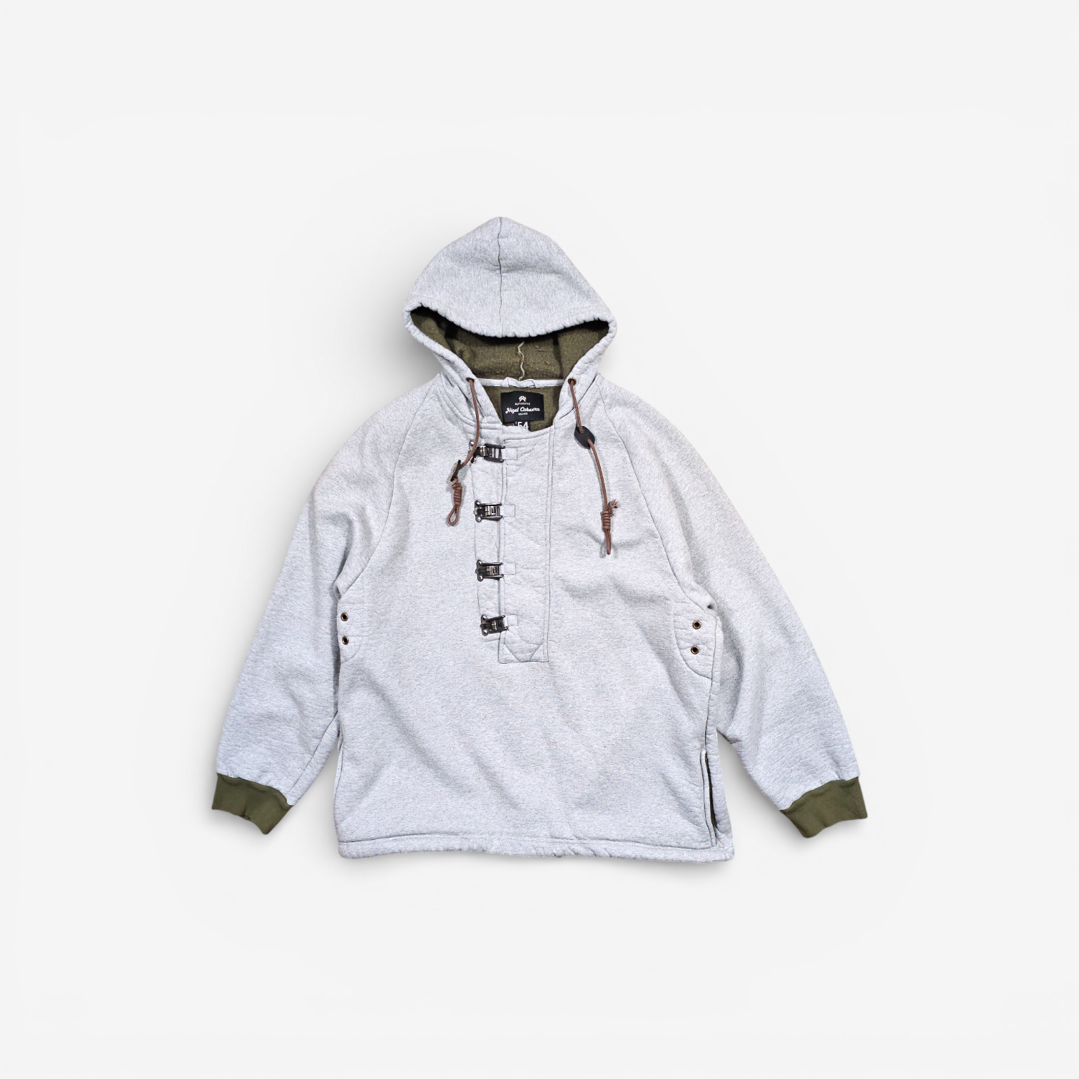 Sweatshirt Hoodie Lybro x Nigel Cabourn Fireman - Made in England