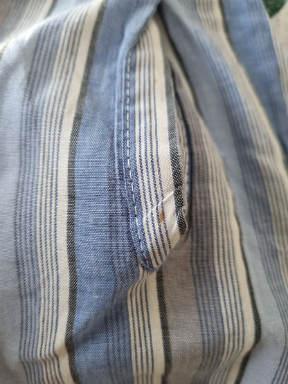 Panhandle Slim Vintage Western Shirt Striped 80's 90's - Made in USA (L)