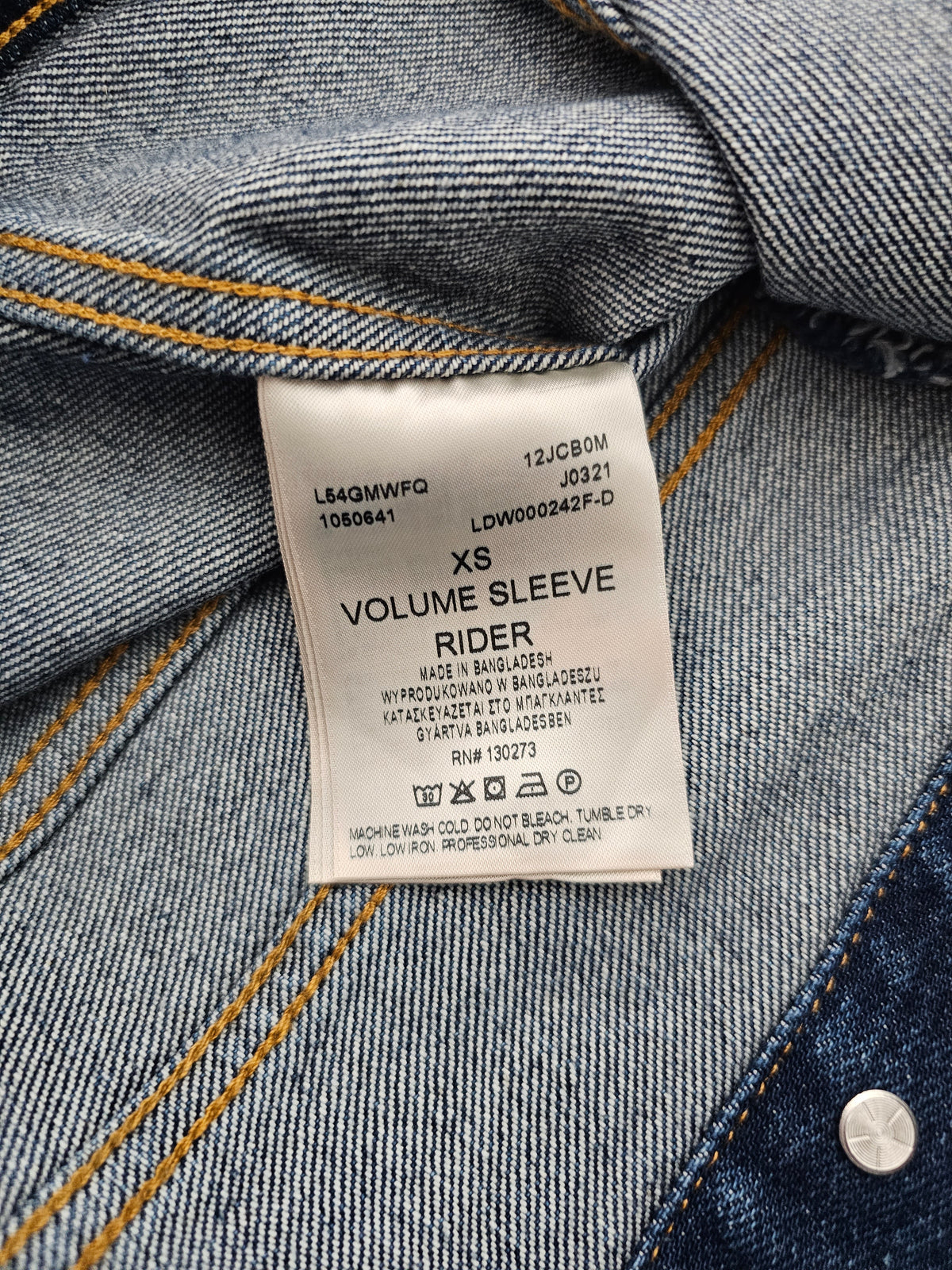 Veste Denim Lee Rider Jacket (XS)