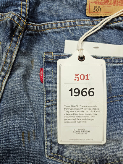 Jean LVC Levi's Vintage Clothing 501 1966 - Selvedge Big E (W28L32)