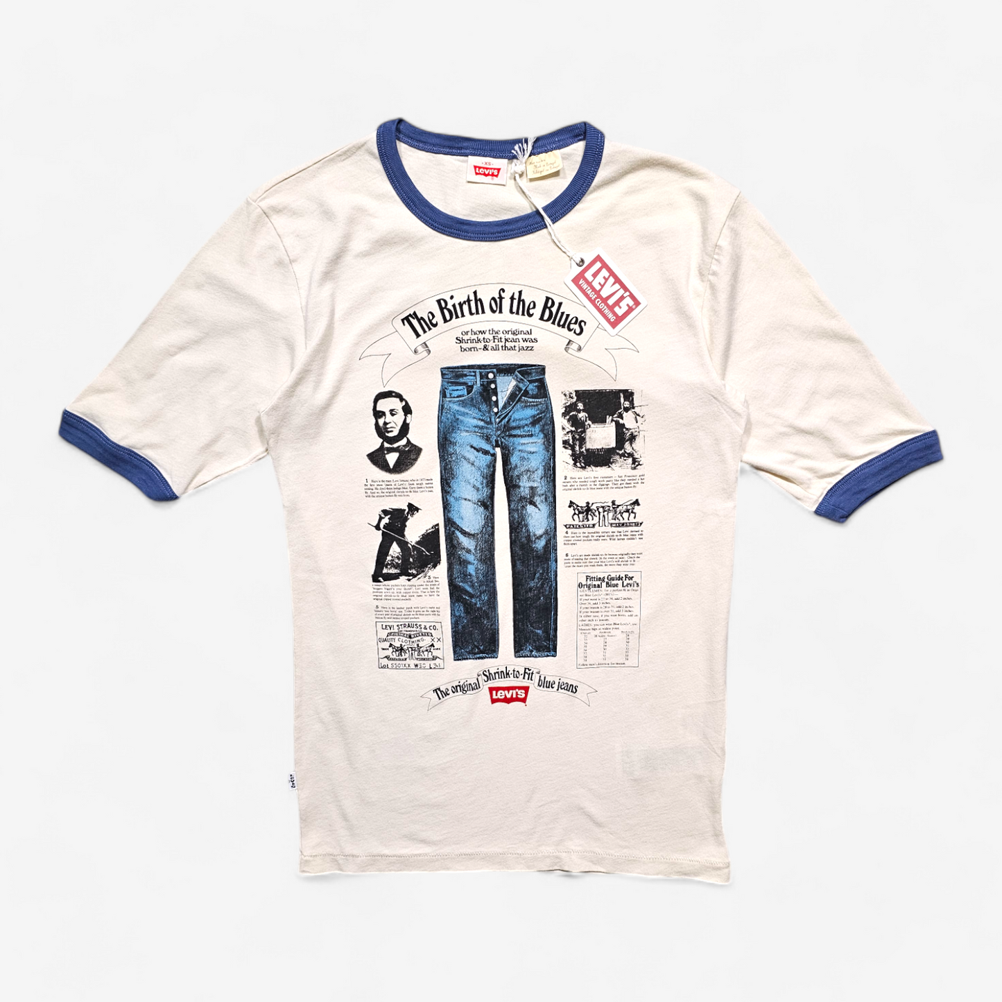T-shirt LVC Levi's Vintage Clothing Tee Ringer 1970