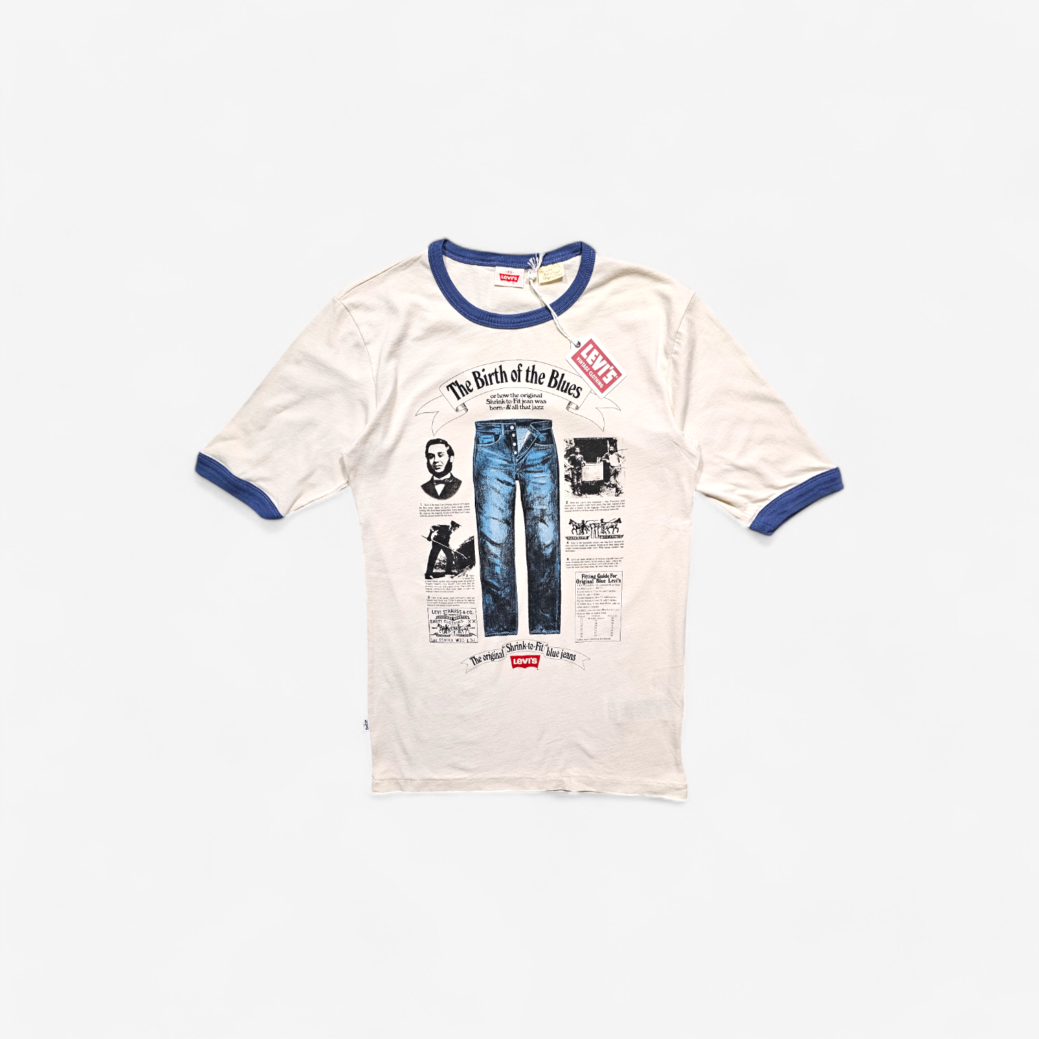 T-shirt LVC Levi's Vintage Clothing Tee Ringer 1970