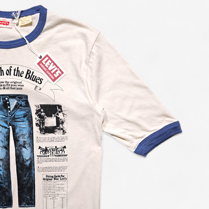 T-shirt LVC Levi's Vintage Clothing Tee Ringer 1970 (XS)