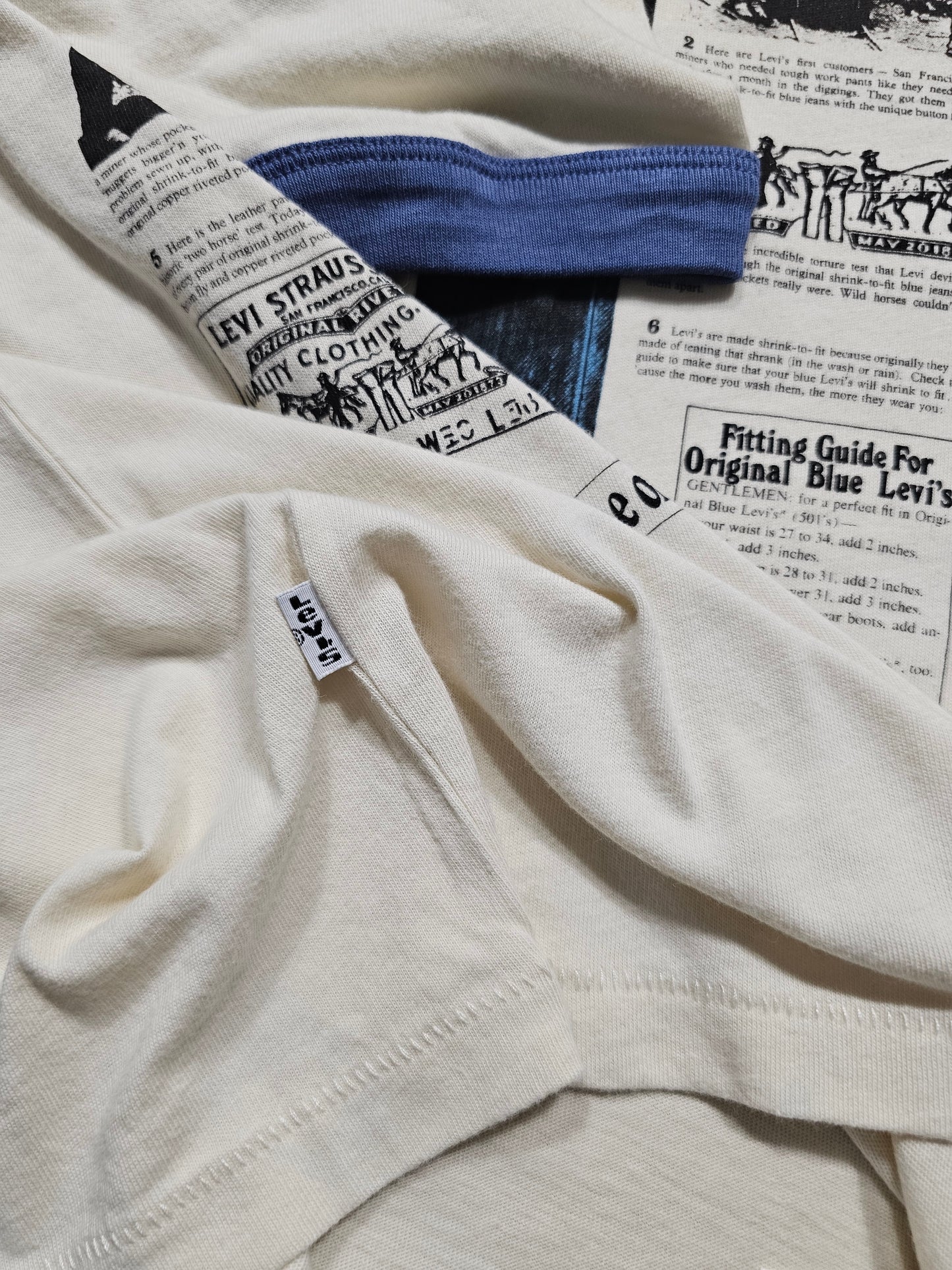 T-shirt LVC Levi's Vintage Clothing Tee Ringer 1970 (XS)