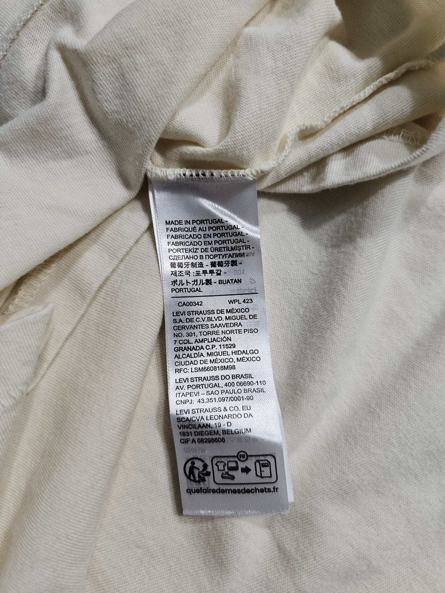 T-shirt LVC Levi's Vintage Clothing Tee Ringer 1970 (XS)