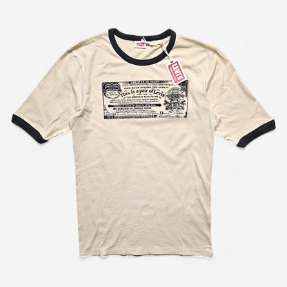 T-shirt LVC Levi's Vintage Clothing Tee Ringer 1970 (S)