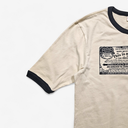 T-shirt LVC Levi's Vintage Clothing Tee Ringer 1970 (S)