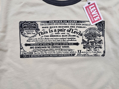 T-shirt LVC Levi's Vintage Clothing Tee Ringer 1970 (S)
