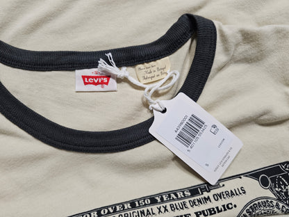 T-shirt LVC Levi's Vintage Clothing Tee Ringer 1970 (S)
