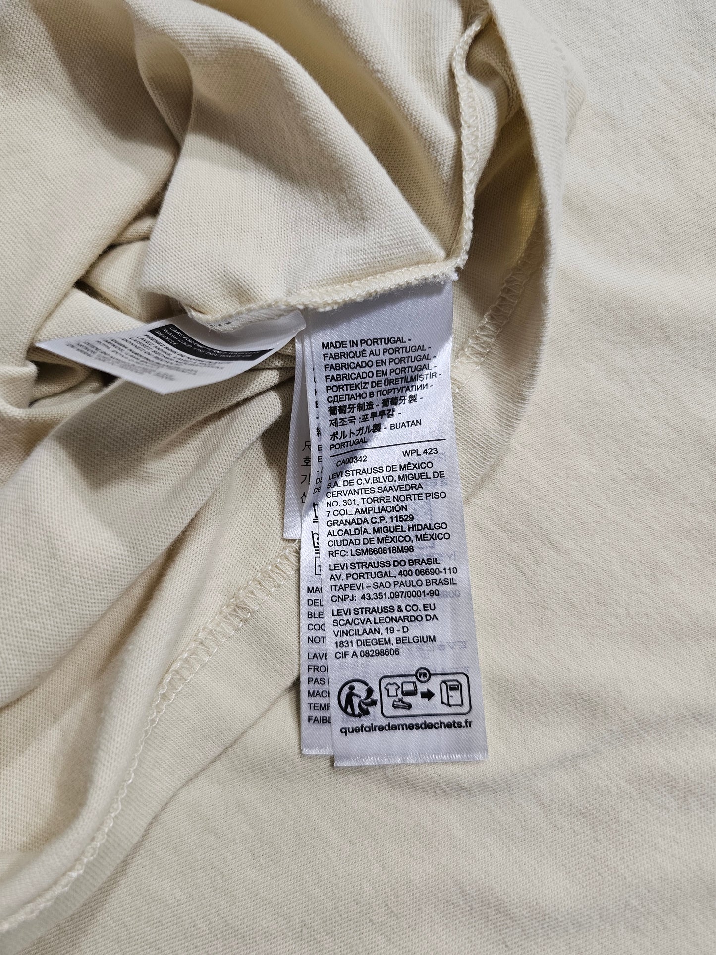 T-shirt LVC Levi's Vintage Clothing Tee Ringer 1970 (S)