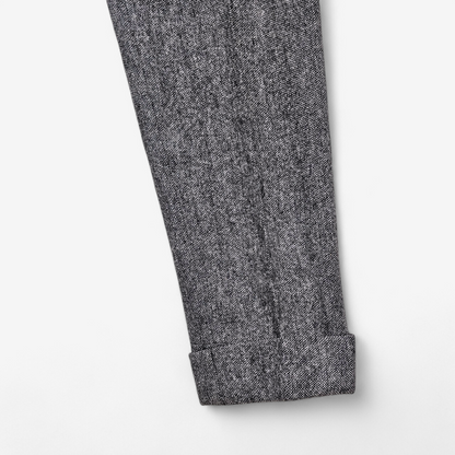 De Fursac Wool Tweed Trousers (38)