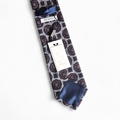 Suitsupply Medallion Wool Tie - Made in Italy