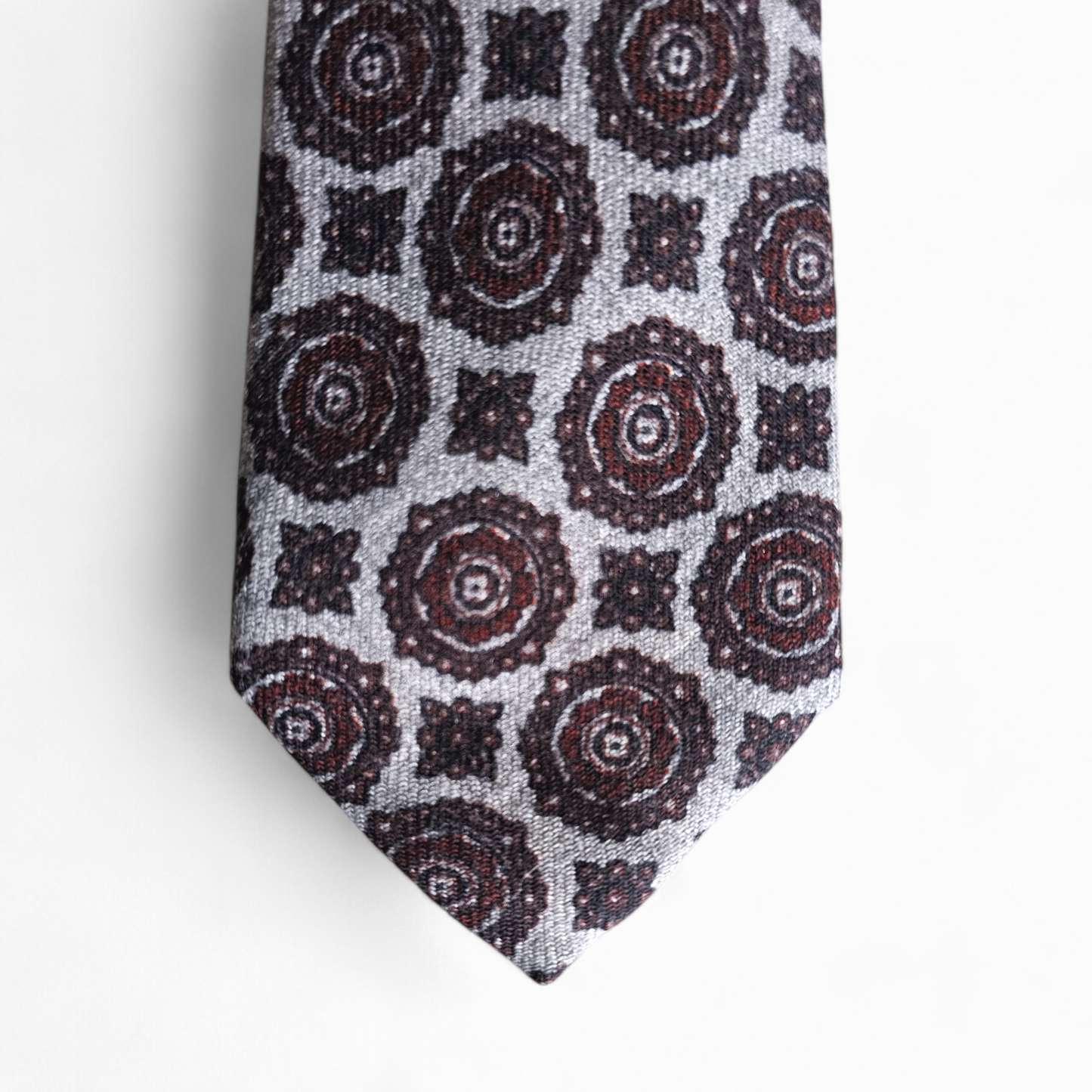 Suitsupply Medallion Wool Tie - Made in Italy