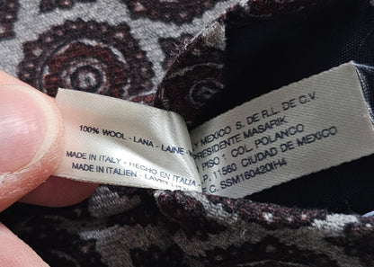 Suitsupply Medallion Wool Tie - Made in Italy