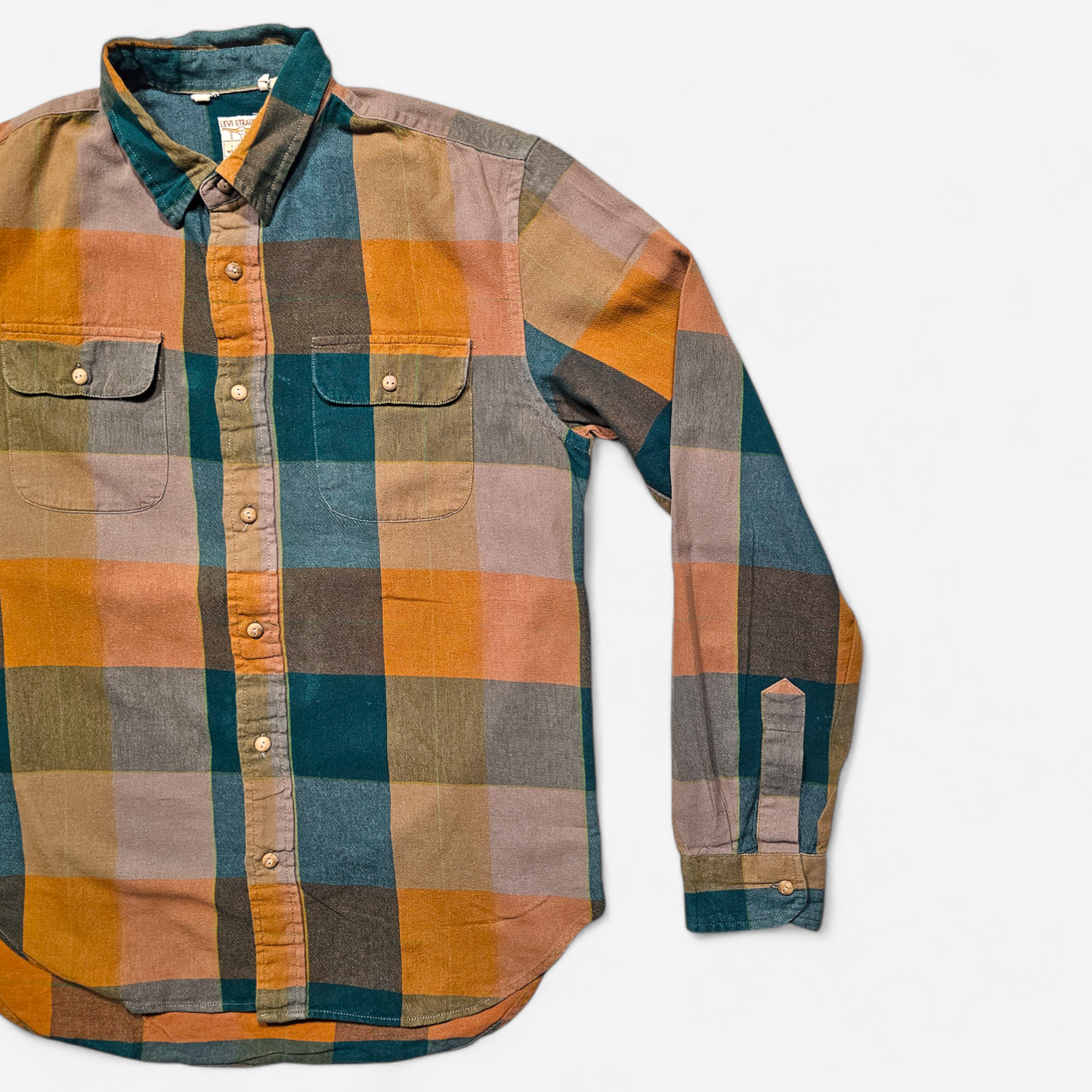 LVC Levi's Vintage Clothing 1950's Longhorn Shirt - Made in Italy (M)